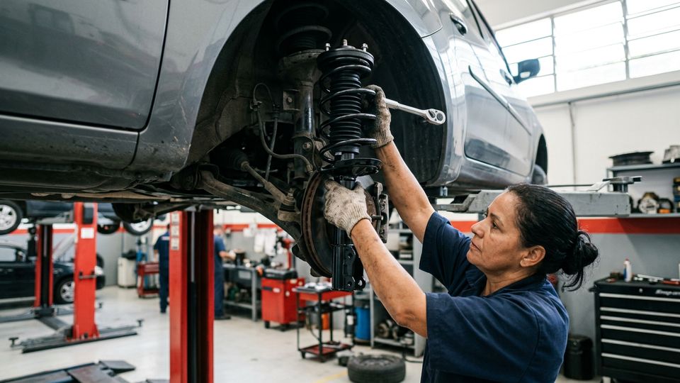 Amortecedores e molas — GNB Auto