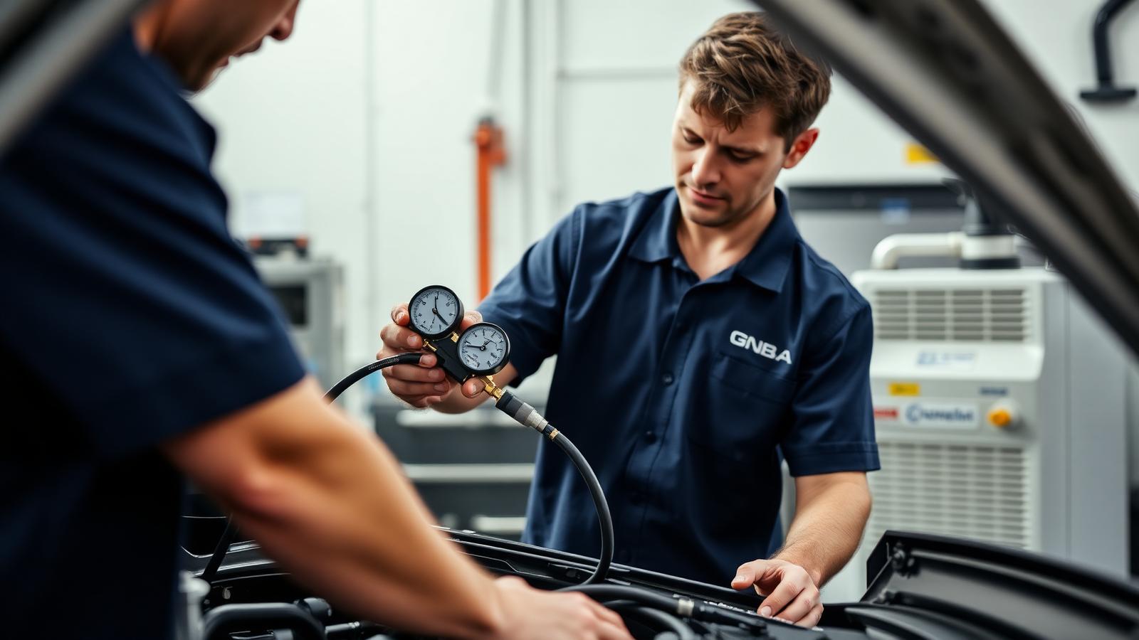 Higienização A/C — GNB Auto